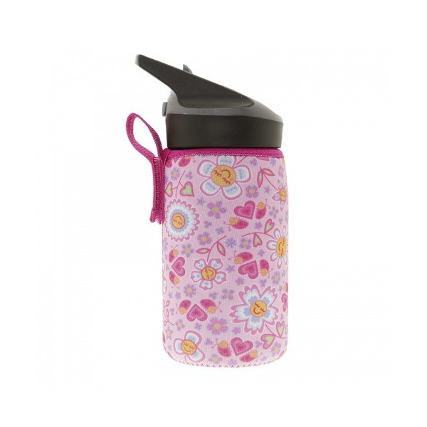 Tritan bottle 0,45L Katuki - neoprene cover Bugs a Tritan bottle 0,45L Katuki - neoprene cover Bugs a