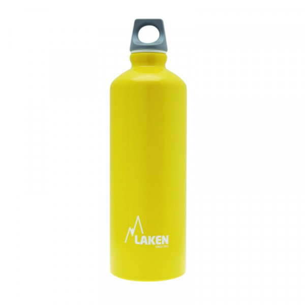 Alu. Bottle Futura 0,75 L.-Grey Cap -Yellow Bot. Alu. Bottle Futura 0,75 L.-Grey Cap -Yellow Bot.