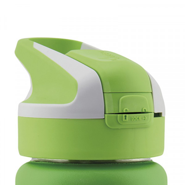 Drinking cap "Summit" Green for wide neck st. stee Drinking cap "Summit" Green for wide neck st. stee